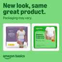 Amazon Basics Postpartum Incontinence Underwear for Women, Maximum Absorbency, Disposable, Bladder Leak Protection, Odor Control, XX-Large, Lavender, 42 Count (3 Packs of 14)