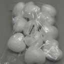 Foam Balls,12 Pack Heart Foam Ball Smooth Polystyrene Foam Balls Foam Balls for Arts and Crafts, Sculptures, Floral Arrangements, Modeling (4 Inches)