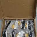 RELIANCER 8 Sets Sliding Window Locks,Aluminum Security Door Window Stoppers,Adjustable Safty Windows Lock for Horizontal & Vertical Fenster Doors,Child Proof Slider Windows Blocker for Home Safety