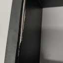 Antrader Bottomless Coffee Knock Box,Espresso Coffee Ground Knock Box Chute for Commercial Coffee Shop Office Home,Stainless Steel,Black (1Pcs)