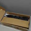 5Rcom Universal Swivel TV Stand for 27-60 inch Curved/Flat Screen TVs, Table Top TV Base Replacement Holds up to 88 lbs, Height Adjustable TV Stand Mount with Tempered Glass Base, MAX VESA 400x400mm