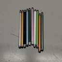 10 Pack Universal Stylus Pen for Touchscreen, 2-in-1 High Precision Rubber Tip for Nintendo Switch Compatible with iPad iPhone Android Phone Tablet Touch Screen Devices20 Replacement Tips