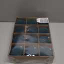 3.15 inch Velvet Christmas Ornaments Balls Sets, 12 PCS Velvet Ornaments for Christmas Tree, Flocked Ornaments Balls for Holiday Party Xmas Hanging Decoration (Brown, 3.15inch)