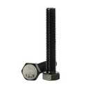 Mellewell M8 x 60mm Hex Head Screw Bolts, Fully Threaded, Alloy Steel Grade 12.9, Black Oxide Finish, Quantity 10