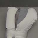 Cervical Neck Pillow for Side Sleepers  Cooling Contour Memory Foam Pillows Ergonomic Neck Support Adjustable Bed Pillows for Neck Comfort - Ideal Christmas Birthday Gift for Women Men (Grey)