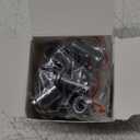 5 pcs for Each Single/Double/Triple Chainring Bolts Screws Disc Crankset Nuts Chainwheel + 10 pcs Washers Fit for Road Bike Mountain Bike MTB (25 pcs)