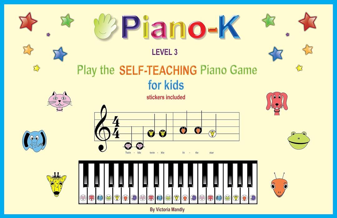 Play the Self-Teaching Piano Game. Level 3. Piano-K