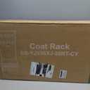 4-in-1 Coat Rack Hall Tree with Shoe Bench, Shoe Storage, Removable Hooks, Hangi