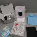 Bird Feeder with Camera 2K HD AI Smart Identify BirdSpecies Solar Panel Outdoors Birdhouse with Cam, Instant Arrival Alerts, Capture BirdVideo, Gifts for Mom Dad (Blue)