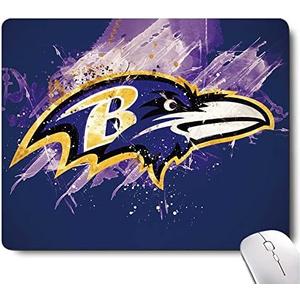 Pack of 2 Gaming Mouse Pad with Non-Slip Rubber Base, Cool Design Sports Mousepad for Computers and Laptops, Office Supplies Desk Decor