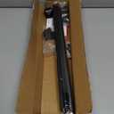 Curtain Rods for Windows 35-47 inch, 5/8 inch Matte Black Curtain Rod with Brackets Adjustable Telescoping for Bedroom Kitchen Study Living Room