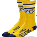 For Bare Feet NHL Unisex Kids Nhl Mvp Crew Sock Youth (One Size)