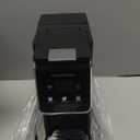 Coffee Maker Hot & Iced With Bold Setting,Single Serve Coffee Maker For K Cup And Grounds,52 Oz Removable Water Tank,6-14 Oz Brew Sizes,One Cup Kcup Coffee Machine With Reusable Filter,(Black)