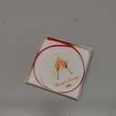 Creawoo Cheers to Friends 2025 Christmas Ornament, Friendship Keepsake Gift for Good Friends Classmate New Year Holiday Present, Classic Ceramic Ornaments Christmas Tree Decoration