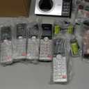 AT&T CL82507 DECT 6.0 5-Handset Cordless Phone for Home with Answering Machine, Call Blocking, Caller ID Announcer, Intercom and Long Range, Silver (CL82507)