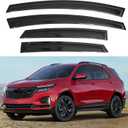 IG Window Visors Fit for 2018-2024 Chevrolet/Chevy Equinox, Out-Channel Rain Guards Vent Wind Deflectors 4PC, Car Accessories for 18-24 Equinox