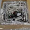 EAMBRITE White Christmas Decorations, Set of 3 Christmas Lighted Gift Boxes, 48 LED Light Up Present Boxes for Indoor Outdoor Party Yard Home Holiday Decorations (White and Silver)