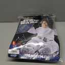 Star Wars Princess Leia Official Infant Deluxe Costume - Premium Printed Jumpsuit with Attached Booties and Cap 6-12M