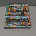 National Parks Puzzle for Adults 1000 Pieces, Travel Poster Landscape Puzzle Including Zion Yellowstone Yosemite, Nature Jigsaw Puzzles Scenery Mountain Scene