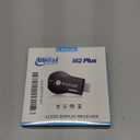 Wireless HDMI Display Adapter - WiFi 4K&1080P Mobile Screen Mirroring for iPhone Mac iOS Android Receiver Dongle to TV/Projector Receiver Support Windows (Black)