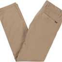 Volcom Men's Frickin Modern Fit Stretch Chino Pant Khaki (Brown)