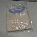 Girls Cardigan Sweater Kids Color Block School Uniforms Button Down Long Sleeve Knit Tops Tweens Winter Clothes (Beige)