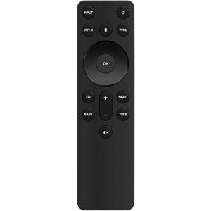 ND2020 ND2020-J Replacement Soundbar Remote Commander Compatible for Vizio V Series 2.0 5.1 Sound Bar V20-J8 V21d-J8 V20x-J8 SB2021n-J6 SB2020n-J6 V51X-J6 V21x-J8 V21-H8 V51-H6 M21d-H8 V214x-K6