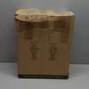 20" Vintage Table Lamp Set of 2 for Living Room, Rustic Farmhouse Bedside Lamps for Bedroom, 3-Way Dimmable Desk Lamps with Nightlight and 2 USB Ports, Traditional Nightstand Lamps with Glass Shade