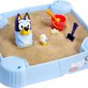Little Tikes Bluey Beach Day Sand Box with 6 Accessories, Bluey Active Play, for Boys and Girls Ages 1-6 Years