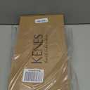 KENES Brushed Gold Single Handle Bathroom Faucets Modern Prep Wet Bar Sink Faucets Bathroom Sink Faucet with Drain Assembly & Deck Plate, Farmhouse RV Camper Outdoor Utility Faucet, KE-9005B-4 (Short)