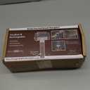 Electric Grill Cleaner Bristle Free  Cordless Rechargeable BBQ Brush with 350 RPM Motor, Stainless Steel Power Roller & LED Lights, Detachable BBQ Cleaner for Outdoor Grilling