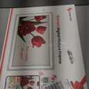 64GB 15.6" Frameo Digital Picture Frame WiFi, Large Electronic Photo Frames 1920 x 1080 IPS FHD Touch Screen, Send Photos from Your Phone from Anywhere, Best Gifts for Parents and Grandparents