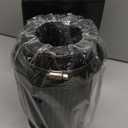 3 3.5 4 Inch Cold Air Intake Filter 76mm 89mm 101mm High Performance Washable 3 Sizes in 1 Clamp-On Replacement Cone Air Filter Black