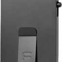 Faraday Wallet - RFID Blocking | Aluminum Credit Card Holder | Slim Minimalist Wallet | Locking Button Release | MagSafe Compatible | Money Clip