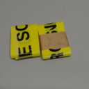 TaoBary 100 ft Crime Tape Caution Barricade Halloween 2 Rolls Tearable Warning Tapes Safety Bright Yellow for Christmas Wedding Party Indoor Decor Prop(Crime Tape)