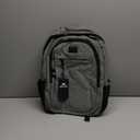 FR Fashion Co. 18" Anti-Theft Travel Backpack (Grey)