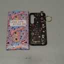 Petitian for Samsung Galaxy S25Plus/S24 Plus Case with Wallet - Women Girls Cute Girly Aesthetic Unique Design with Leather Credit Card Holder Cardholder Stand Wristband, Grow Flower