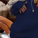 Mrskoala Womens Tops Casual Knit Sweater Long Sleeve Pullover Loose Shirts Fall Clothes (XXL)