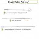 Aluminum Draw Rod for Cordless Blinds,Push Pull Rod Blind Wand Curtain Pull Rod Opener for Skylight Blinds,Roller Shades