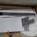 Lavish Home Nesting Tables - Set of 3 Round Side Tables for Living Room, Bedroom, or Home Office - Faux Marble End Table Set - Modern Living Room Furniture (White)