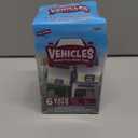 Tub Works® Vehicles™ Bath Cars Mold Free Bath Toys, 6 Pack | Sealed, No Hole Bath Toys Design Keeps Moisture Out | Soft, Squeezable & Float on Water | Fun Baby & Toddler Bath Toys | City Car Bath Toys