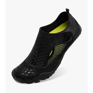 L-RUN Barefoot Water Shoes Women Mens Aqua Sock Athletic Hiking Water Sports Shoes for Swim Beach Pool Sand Diving Walking 9.5