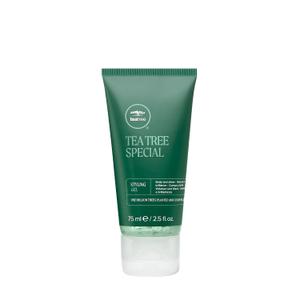 2 x Tea Tree Styling Gel, Medium Hold, High-Shine Finish, For All Hair Types
