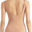 Capezio Women's Camisole Leotard With Adjustable Straps (Beige, S)
