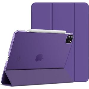 JETech Case ONLY for iPad Pro 11-Inch, 2022/2021/2020/2018 Model, Compatible with Pencil, Cover Auto Wake/Sleep (Purple)