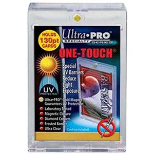 10 Ultra Pro 130pt Magnetic One Touch Card Holders (10 Total) 81721 - Fits Cards Up To 130 Point in Thickness