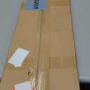 Monitor Stand Riser, 24 Inch Computer Monitor Stand for Desk, 2-Tier Wood Desk Shelf Organizer with Storage, Desktop Stand for Laptop/Screen/PC/Printer, Ergonomic Home Office Monitor Stand (Black Walnut)