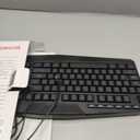 Redragon Portable Wireless Gaming Keyboard, Bluetooth/2.4GHz/USB-C Wired, RGB Backlit, 60% Mini Quiet Macro Membrane Keyboard, Rechargeable 4000mAh Battery, Anti-Ghosting for Win/MAC