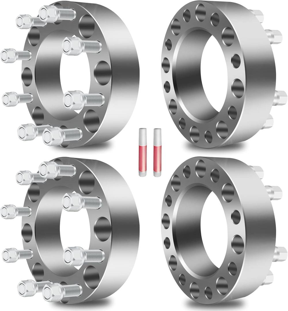 ECCPP 4X 2 inch Wheel Spacers 8 Lug 8x170 to 8x170 for Ford Excursion 2000-2002 for Ford F-250 Super Duty 1999-2002