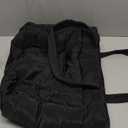 TOPDesign Puffer Tote Bag for Women, Lightweight Puffy Handbag with Compartments, Quilted Shoulder Bag for Work, Travel, Gym (Large, Black)